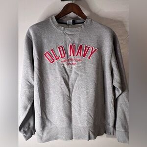 Old Navy Size M Embroidered Sweatshirt